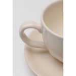 Ceasca cafea Organic crem (2/set )