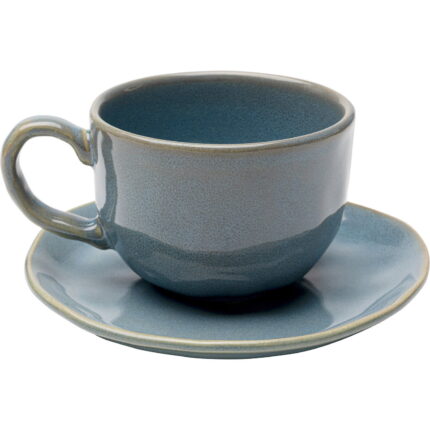 Ceasca cafea Organic Turquise (2/set )