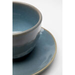 Ceasca cafea Organic Turquise (2/set )