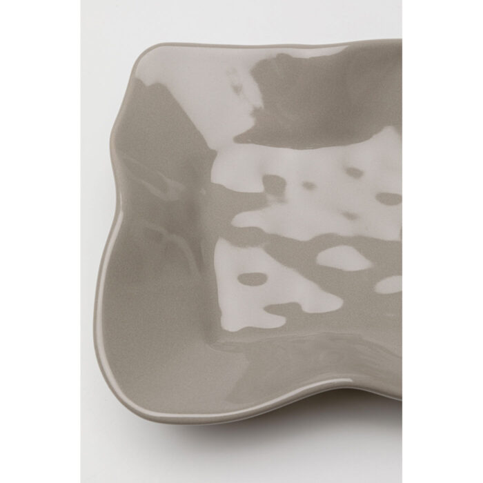 Platou Organic gri 17x26cm