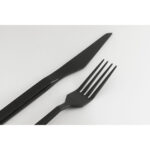 Tacamuri Adella Shiny negru (16/set )