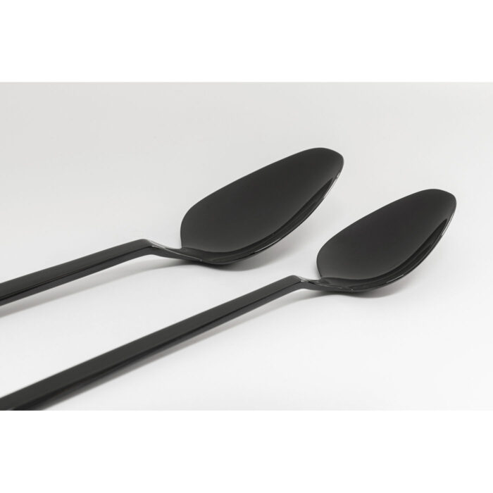 Tacamuri Adella Shiny negru (16/set )