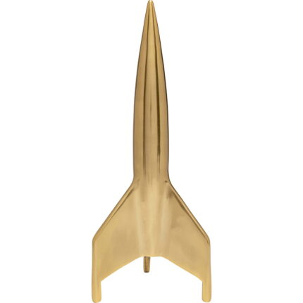 Obiect decorativ Rocket Start Gold 35cm