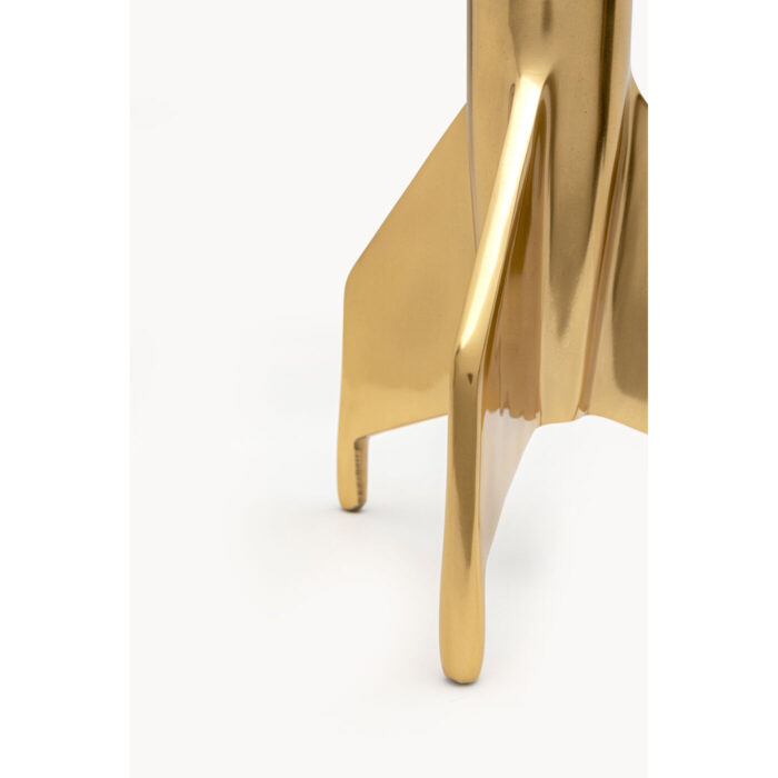 Obiect decorativ Rocket Start Gold 35cm