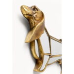 Decoratiune de perete Dog Oglinda 38x22 cm
