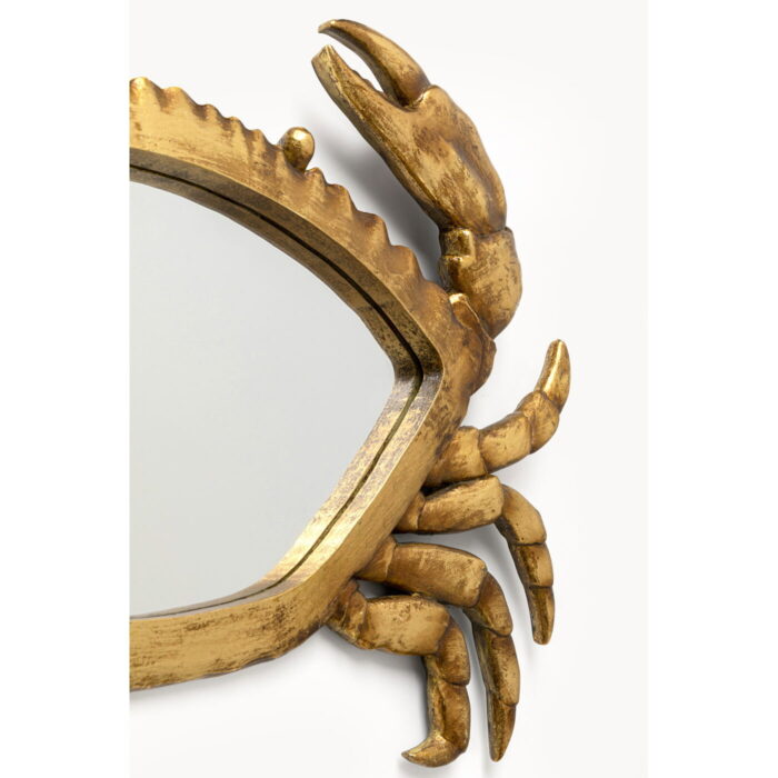 Decoratiune de perete Crab Oglinda 57x34 cm