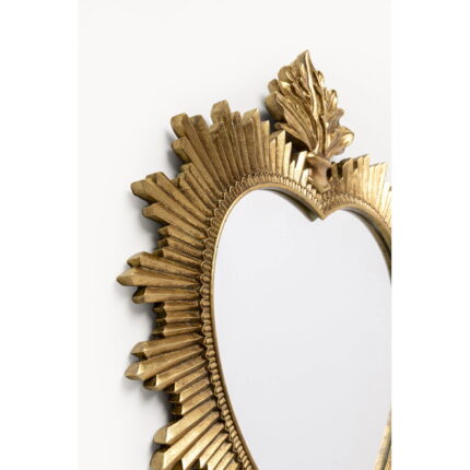 Decoratiune de perete Heart Oglinda 39x54 cm