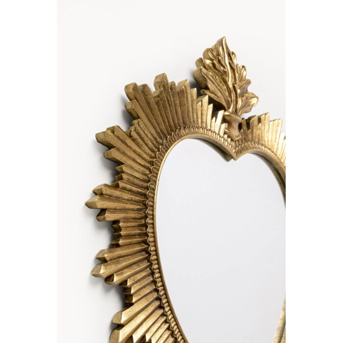 Decoratiune de perete Heart Oglinda 39x54 cm