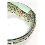 Bol decorativ cu cerc cu sclipici Ø27cm