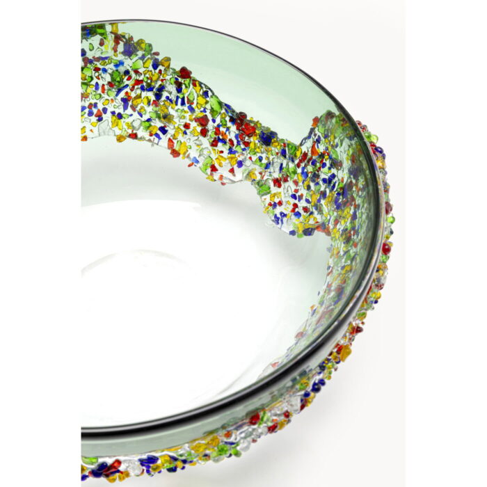 Bol decorativ cu cerc cu sclipici Ø27cm