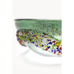 Bol decorativ cu cerc cu sclipici Ø27cm