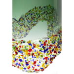 Vaza Glitter Circle 36cm