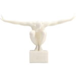 Obiect decorativ Athlet Alb 50 cm