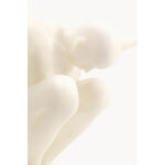 Obiect decorativ Athlet Alb 50 cm