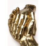 Obiect decorativ Shake Hands Auriu 25 cm