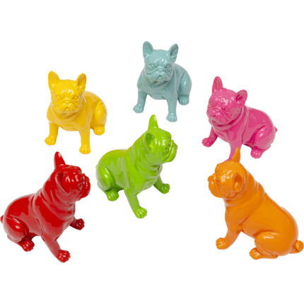 Figurina decorativa Perro Sit Colore 9 cm Sortiment