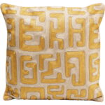 Pernuta decorativa Meander Auriu 50x50 cm