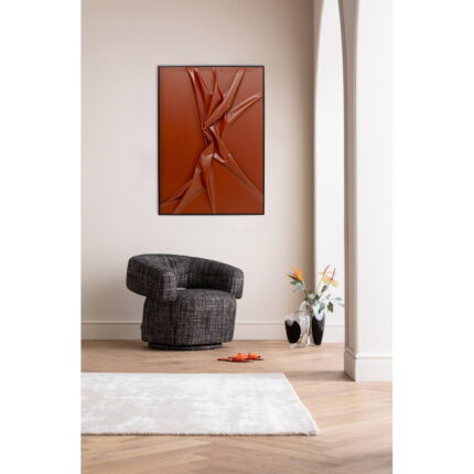 Tablou cu rama Crincle Knot 100x140cm