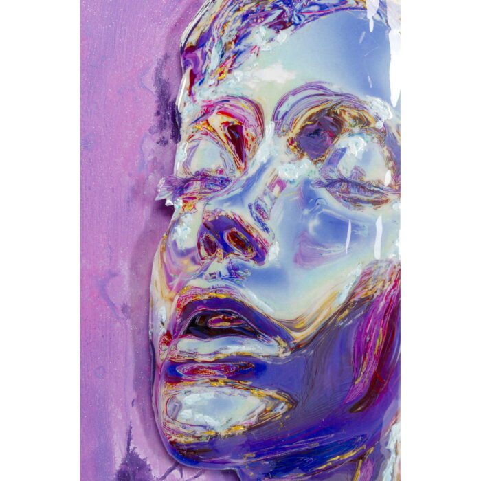 Tablou cu rama Face 90x90cm