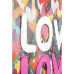 Tablou cu rama Love Love 80x80cm