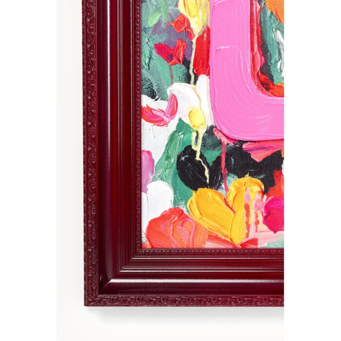 Tablou cu rama Love Love 80x80cm
