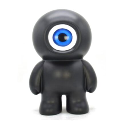 FIGURINĂ DECORATIVĂ EYE TOTEM NEGRU 45 CM