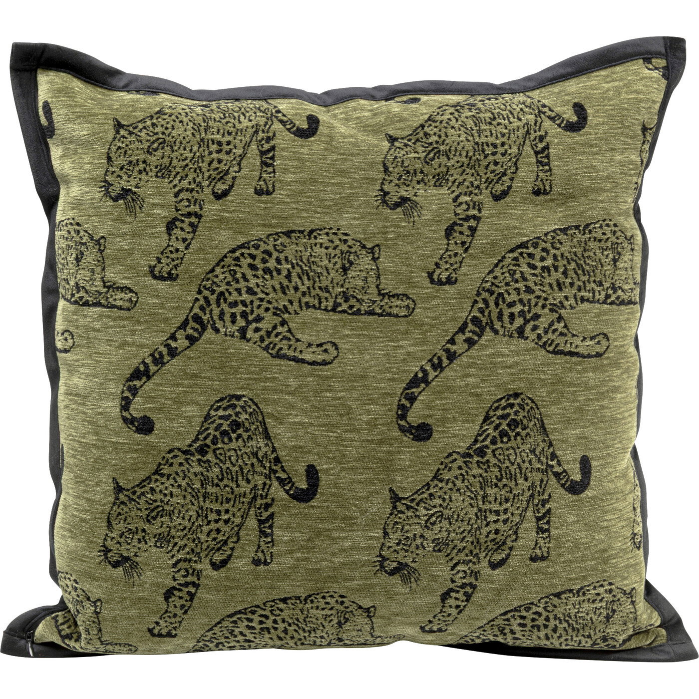 KARE-58597-1400x1400-1.jpg Pernă Tigru Verde 45x45cm