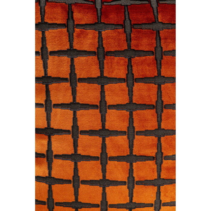 Pernă Jaqui pătrată portocalie 45x45cm