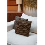 Pernă decorativă Posy maro 45x45 cm