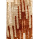 Pernă aurie Zick Zack 60x40cm