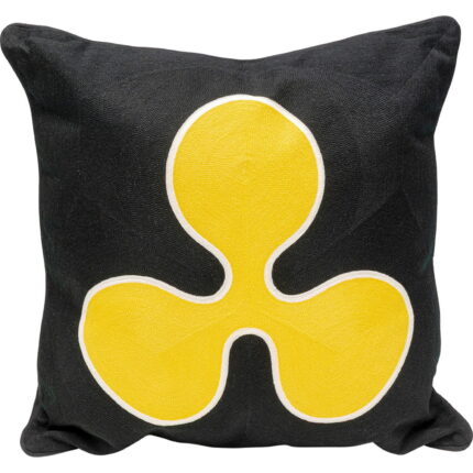 Pernă Icon Bloom Galbenă Ø50cm