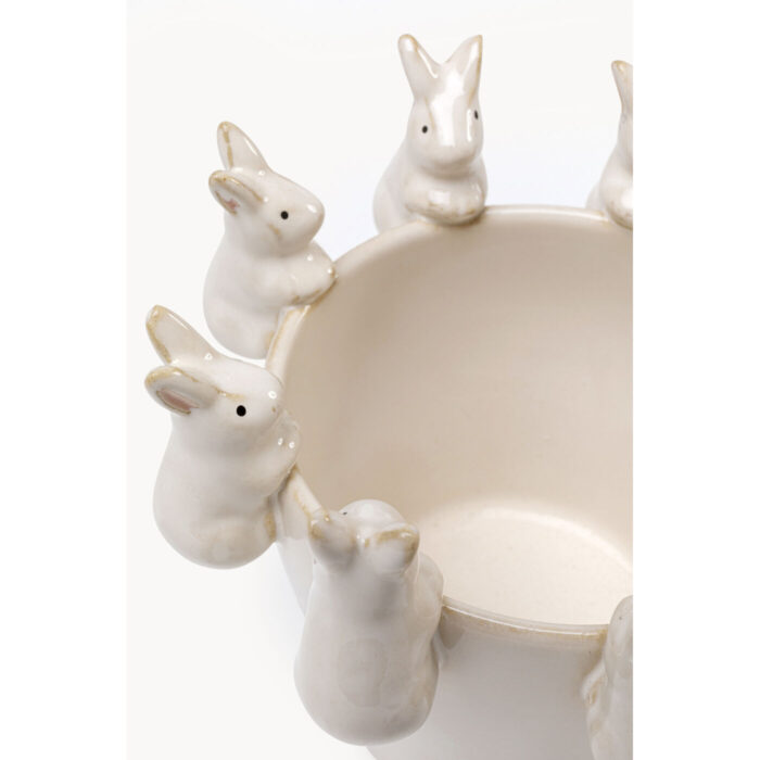 Vază Iepurași Drăguți 14cm