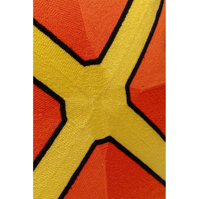 Pernă Icon Cross Portocalie Ø50cm