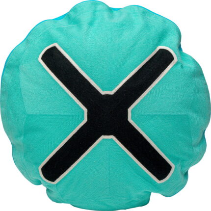 Pernă Icon Cross Turcoaz Ø50cm