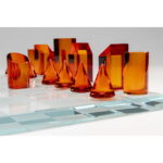 Obiect decor Crystal Sah 37x37cm