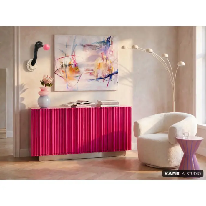 DECORAȚUNE DE PERETE OSTRICH BUBBLE 41CM - imagine 6