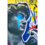 Tablou David Graffiti LED 60x80cm