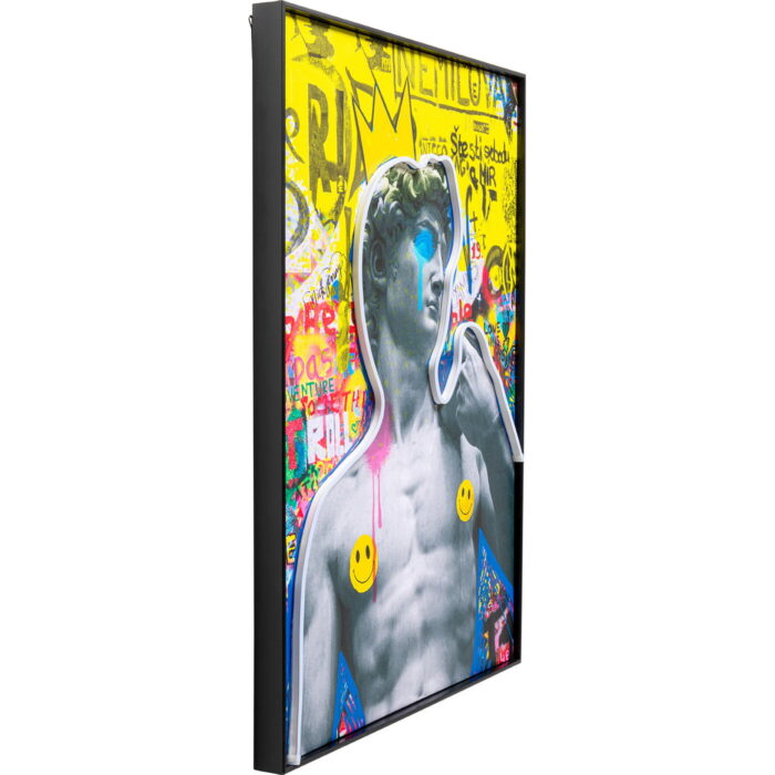 Tablou David Graffiti LED 60x80cm