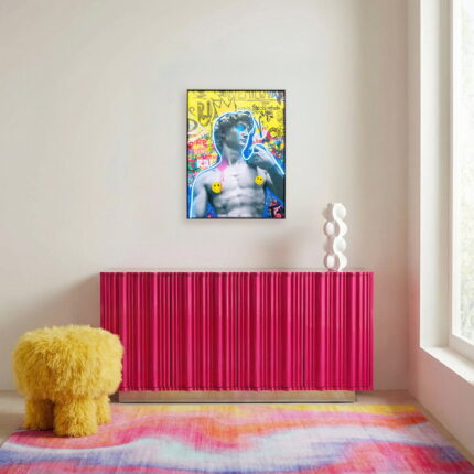 Tablou David Graffiti LED 60x80cm