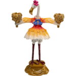 Suport lumânare Flamingo Royal 45cm