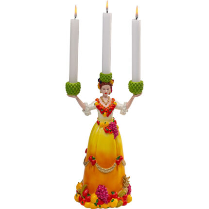 Suport lumânare Pineapple Lady 36cm
