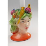Suport lumânare Parrot Lady 15cm