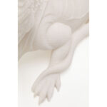 Obiect Deco Iguana Alb 82cm