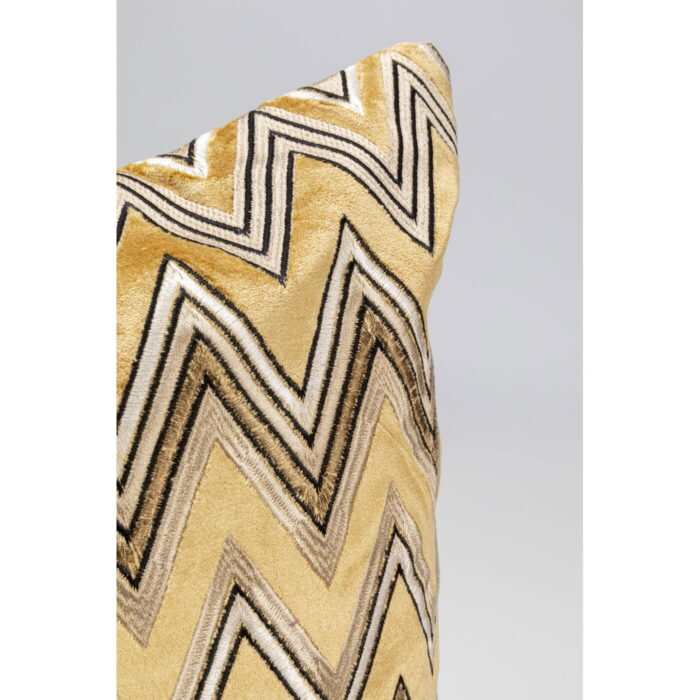 Pernă Zig Zag Miere 50x50cm