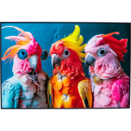 Tablou de sticlă Cockatoo Chatter 150x100cm