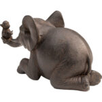 Figurina decorativa Reading Monkey maro21cm