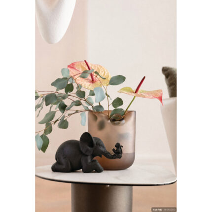 Figurina decorativa Reading Monkey maro21cm