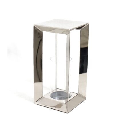 FELINAR CUBIC ARGINTIU 36 CM