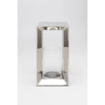 Felinar Cubic argintiu 36 cm
