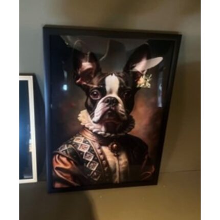 Tablou înrămat Sir Dog 60x80 cm